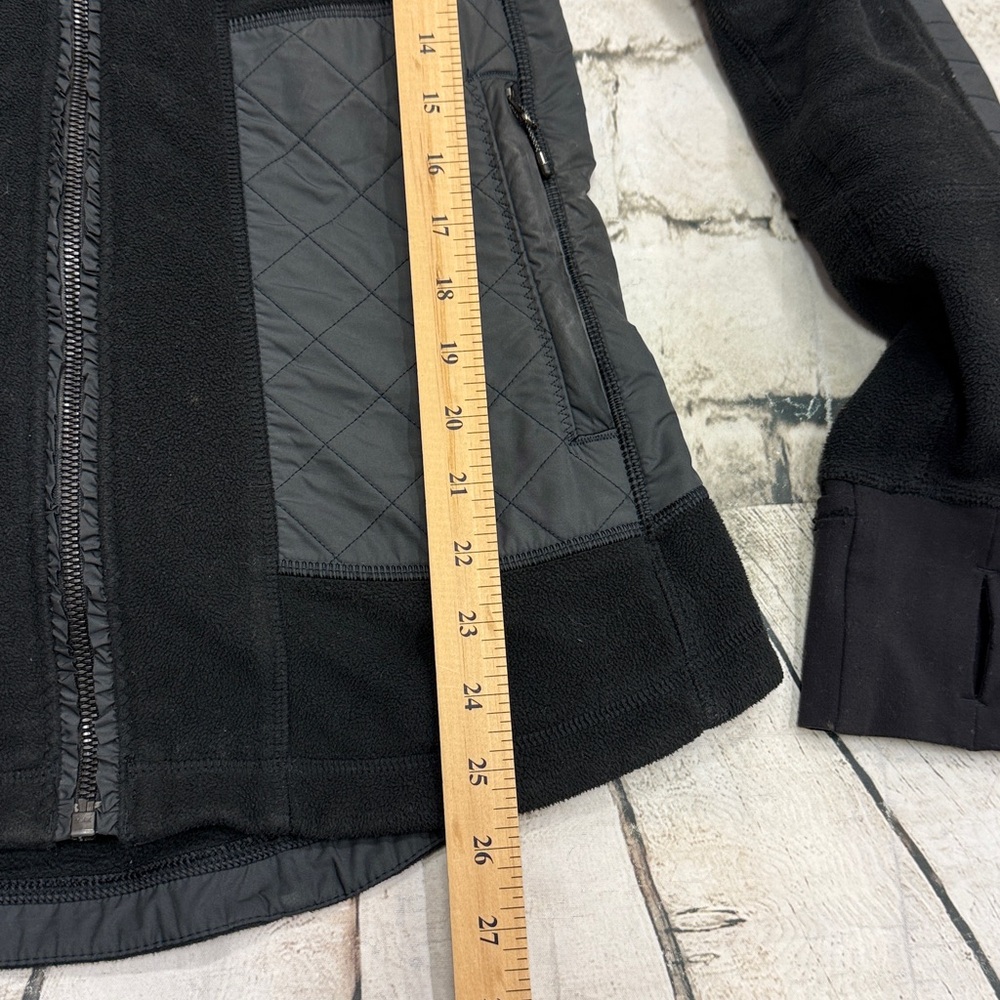 Lululemon Fleecy Keen With Rare Ruffle Detail Jacket in Black Women’s Size 8 - Picture 6 of 14